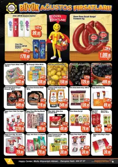01 Ağustos 2026 tarihinden itibaren geçerli olan Happy Center kataloğu önizlemesi | Sayfa: 2