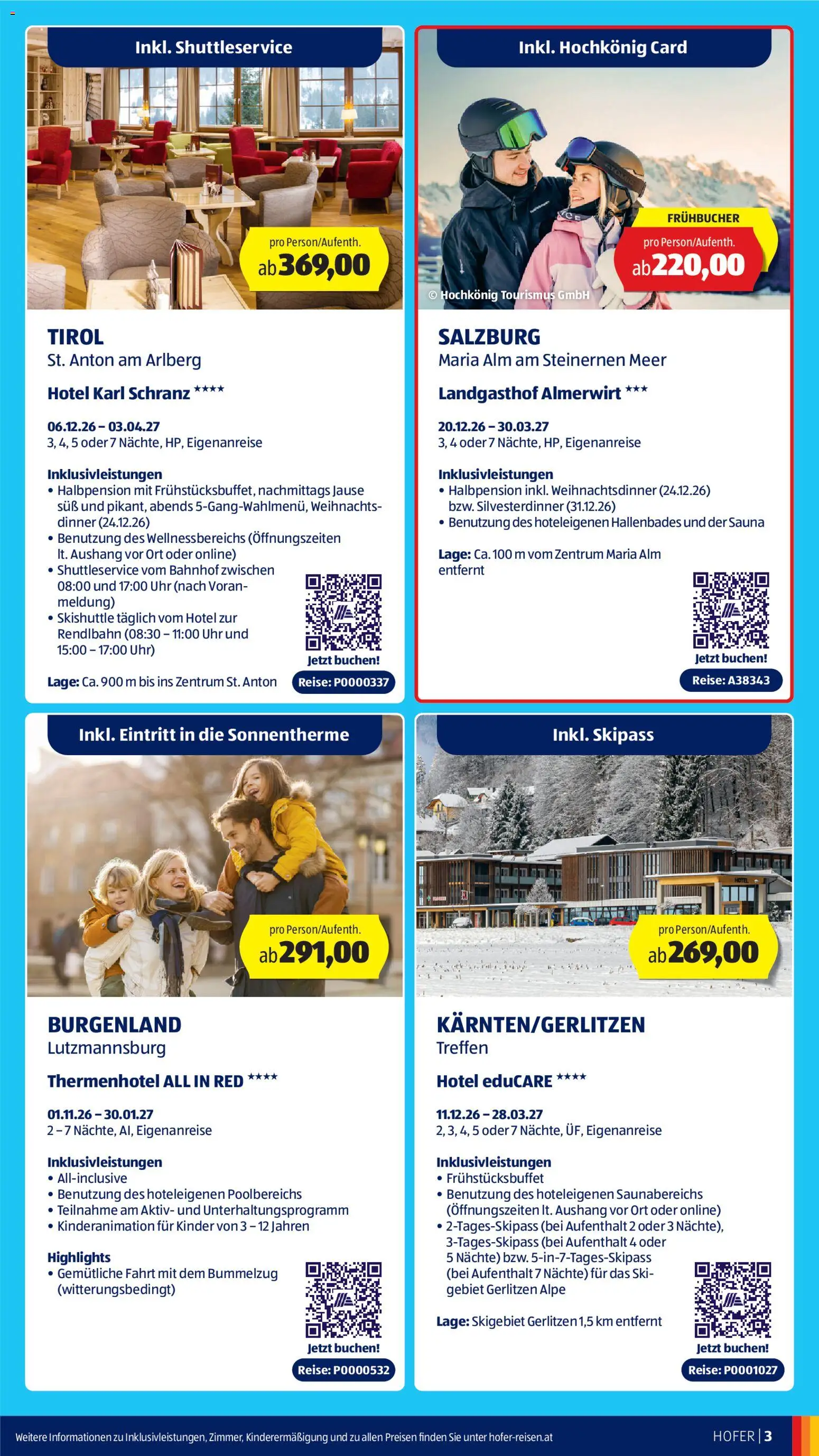 Hofer WINTERURLAUB gültig ab 28.10.2026 | Seite: 3 | Produkte: Uhr