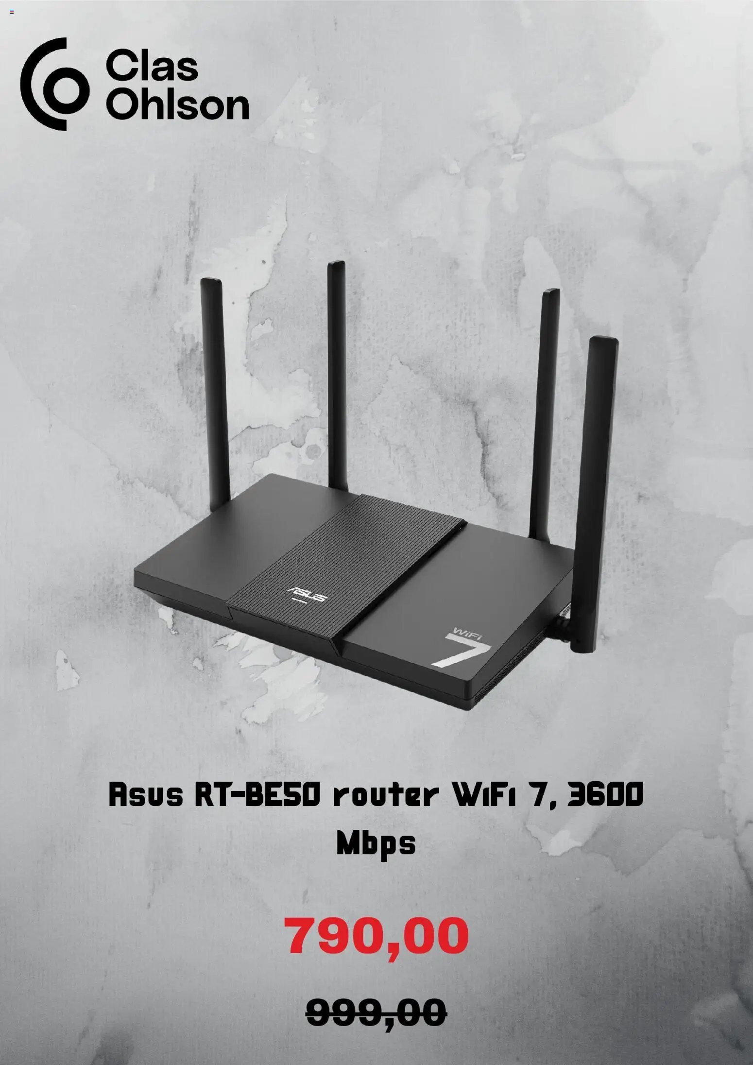 Clas Ohlson reklamblad aktuell från 12/08/2026 | Sida: 4 | Produkter: Router, Wifi