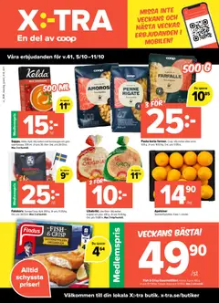 Coop X:-TRA erbjudanden - Förhandsvisning av reklamblad från butik Coop X:-TRA aktuell från 05/10/2026