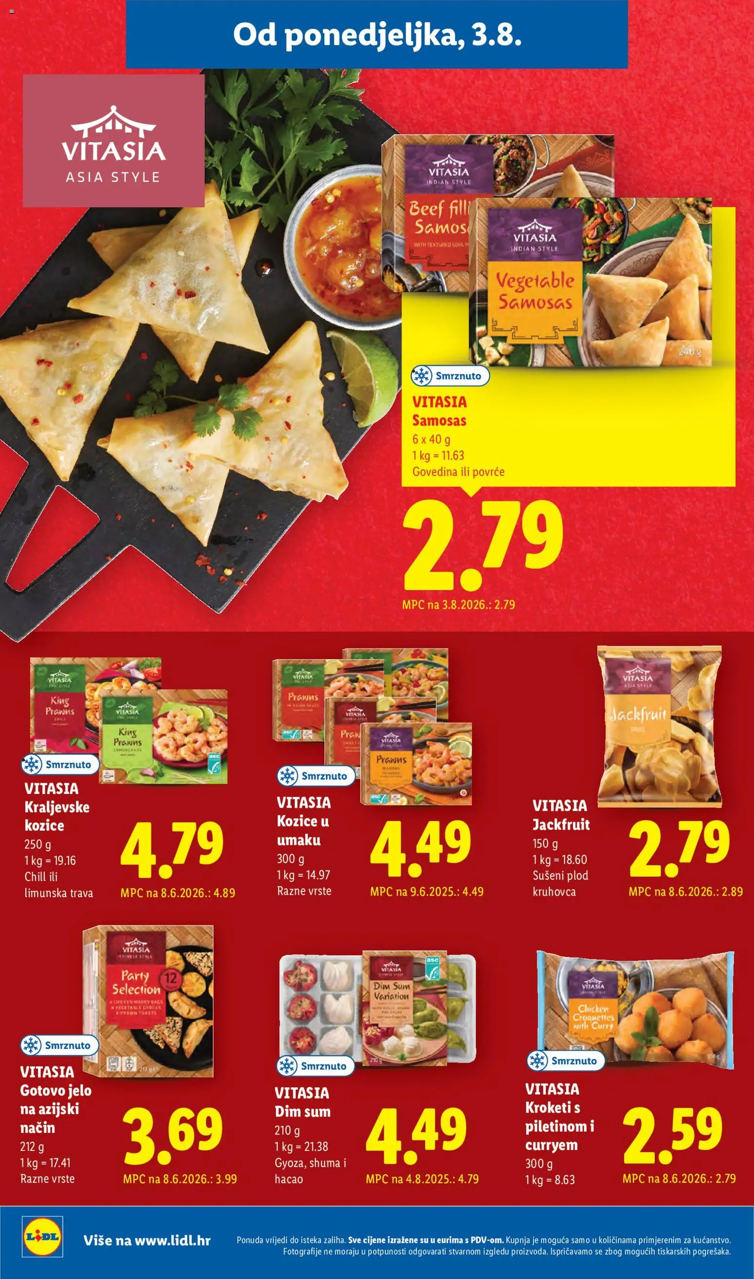 Lidl katalog | vrijedi od 03.08.2026 | Stranica: 18 | Proizvodi: Gotovo jelo, Kroketi, Govedina, Povrće