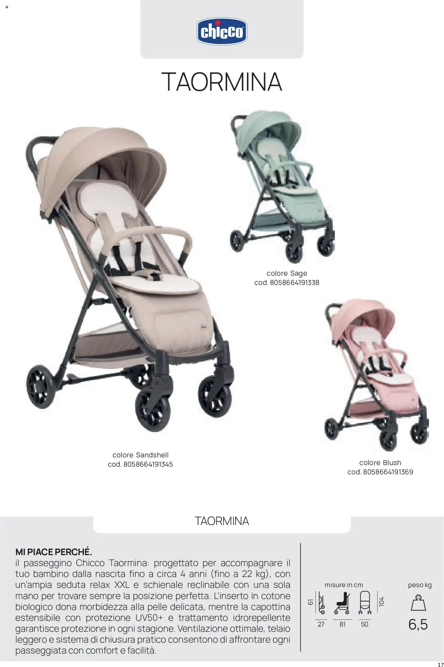 Volantino Prenatal del 16/09/2026 | Pagina: 17 | Prodotti: Passeggino, Blush