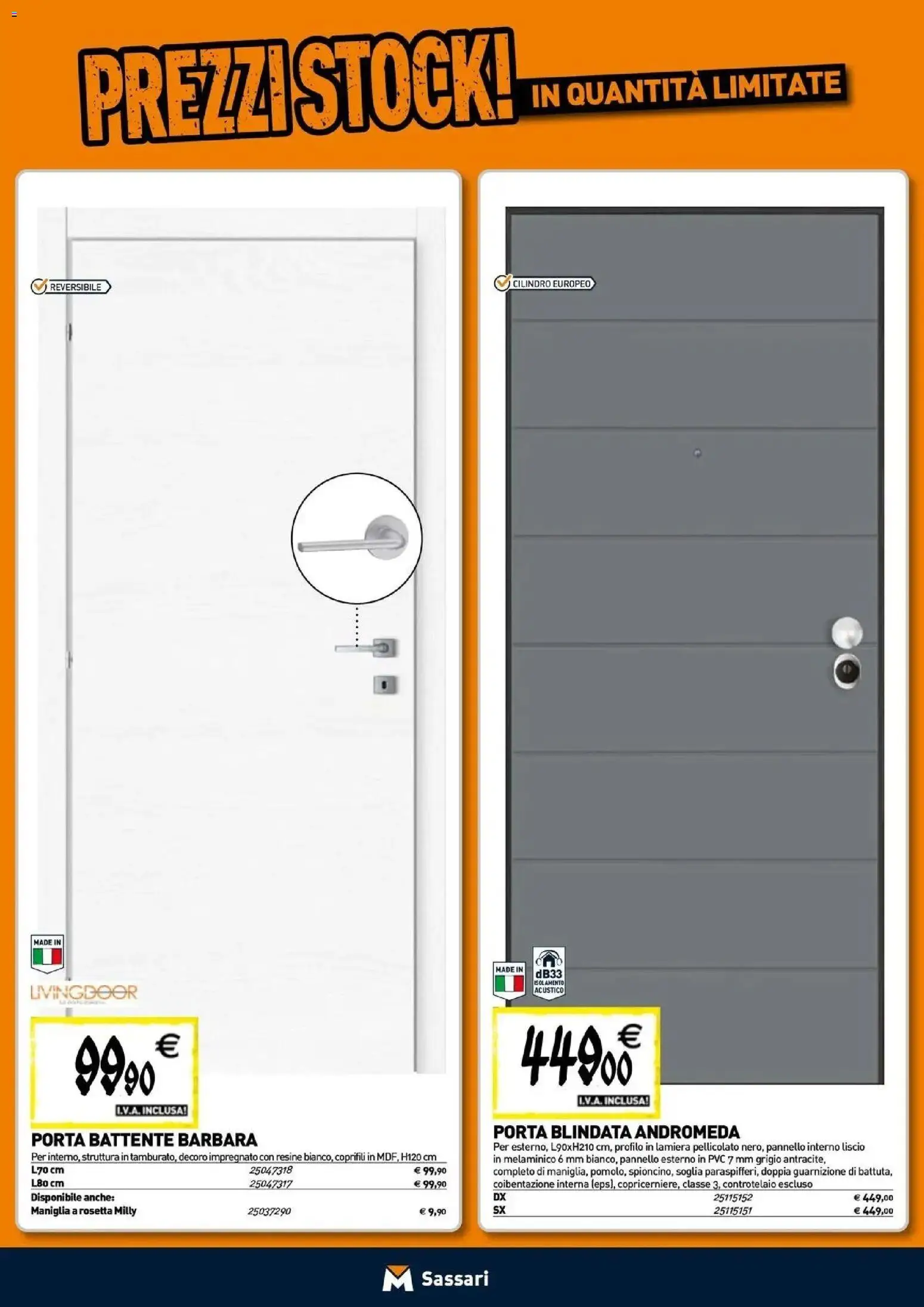 Nuovo TECNOMAT catalogo Sassari dal 24/09/2026 > offerte anteprima 🛍️ | Pagina: 11 | Prodotti: Porta