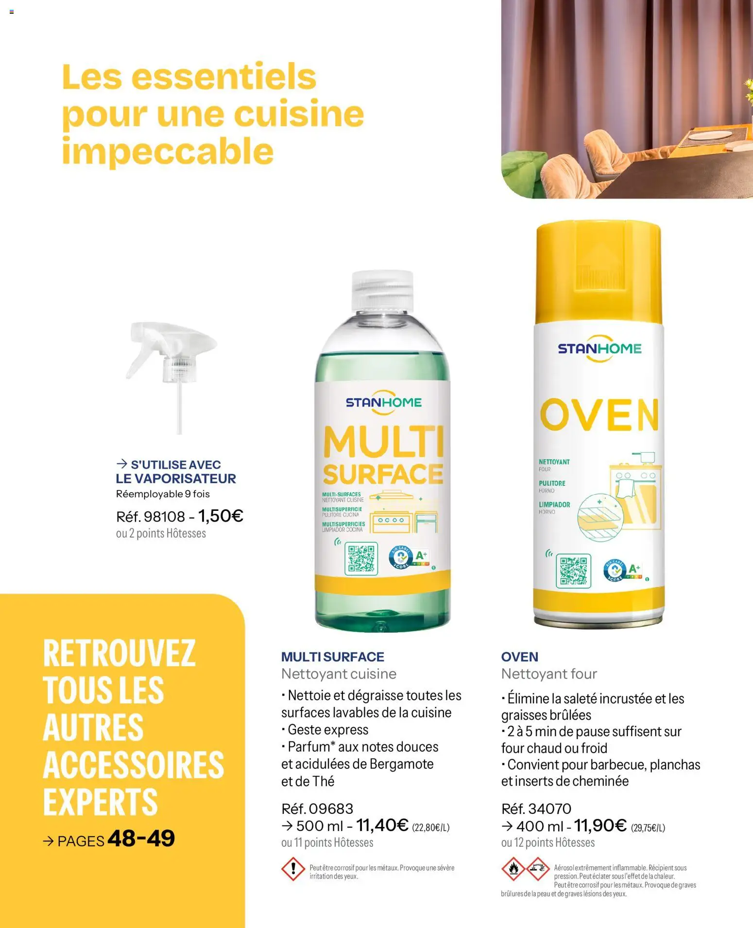{H1} | Page: 12 | Produits: Bergamote, Four, Vaporisateur, Thé