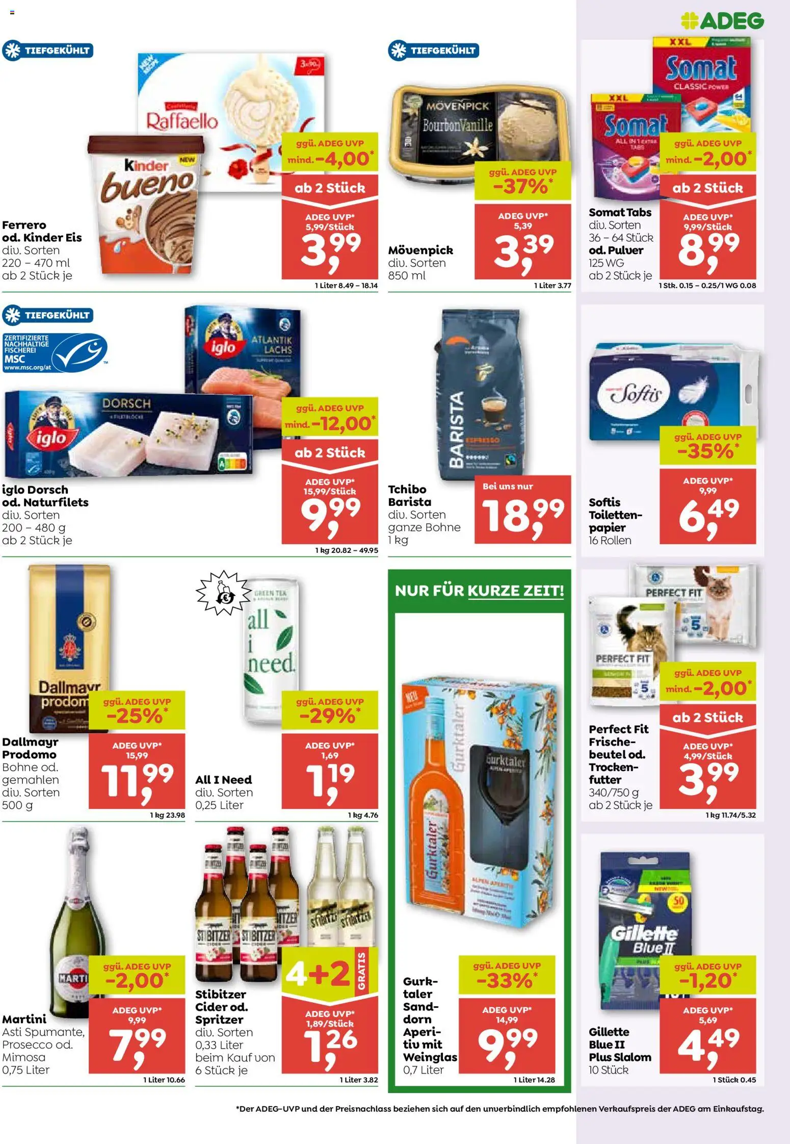 ADEG Flugblatt gültig ab 23.07.2026 | Seite: 7 | Produkte: Eis