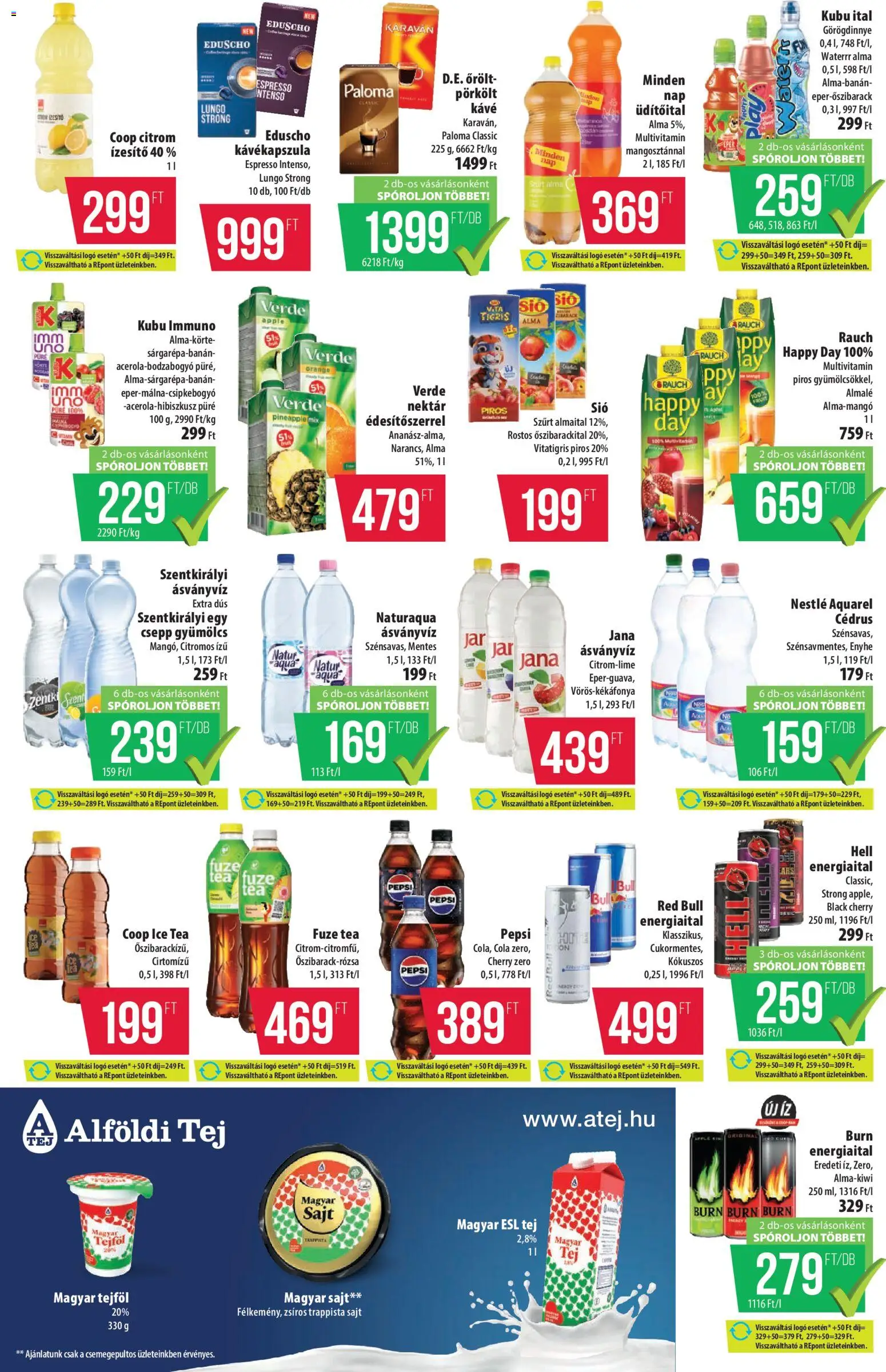 COOP akciós ujság - amely érvényes a következő dátumtól: 07.05.2026 | Oldal: 8