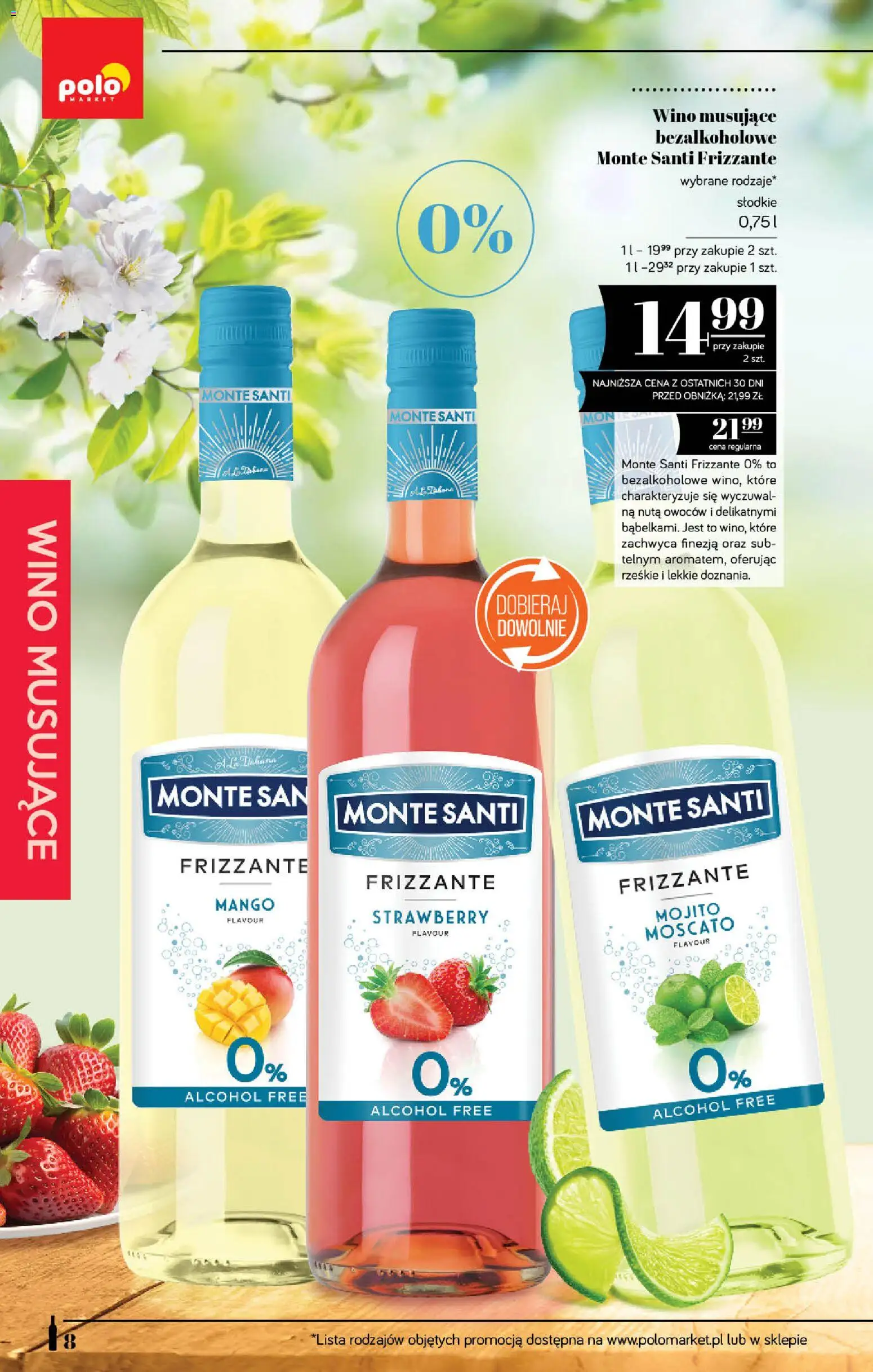 POLOmarket katalog - Alkoholi od 07.05.2026 | Strona: 8 | Produkty: Mango, Monte Santi, Wino