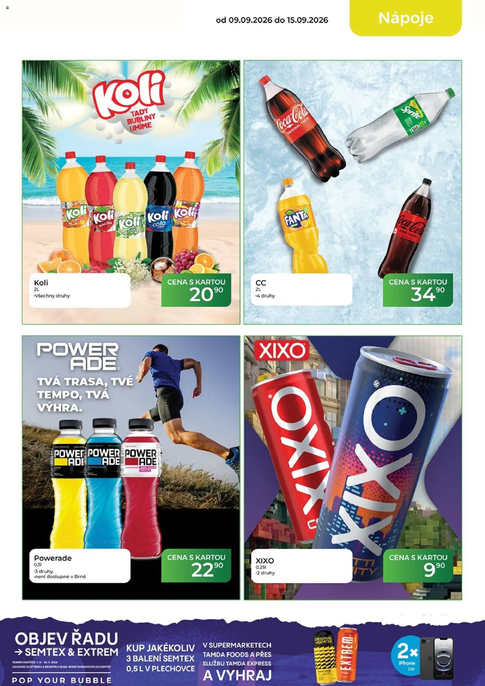 Tamda Foods leták od 09.09.2026 | Strana: 13 | Produkty: Fanta, Iphone, Semtex, Cola