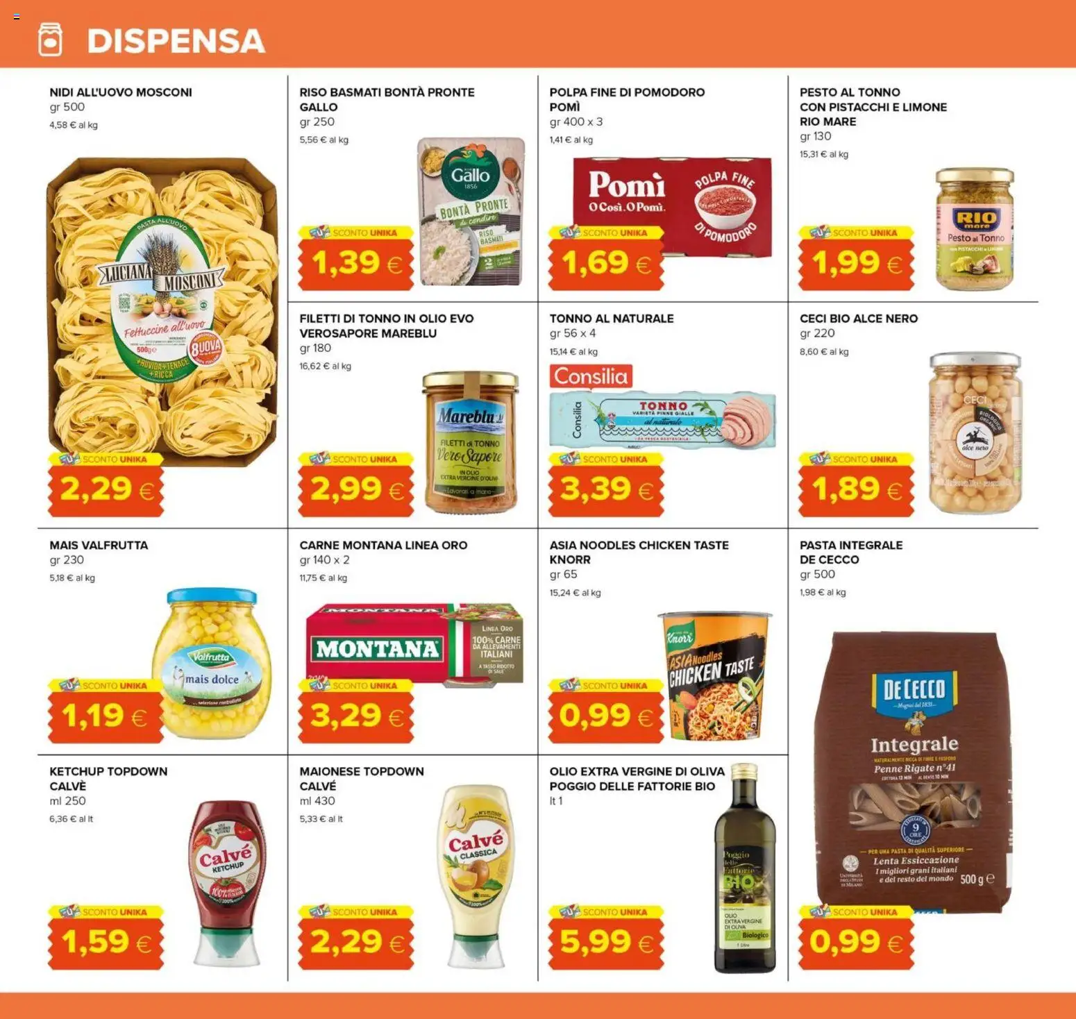 Volantino Oasi del 07.05.2026 | Pagina: 20 | Prodotti: Limone, Olio, Tonno al naturale, Mais