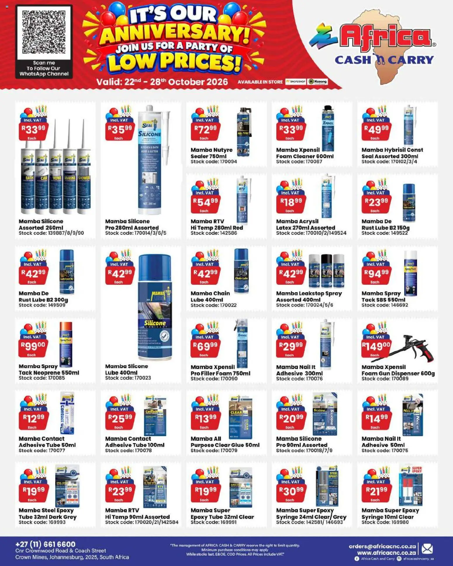 New Africa Cash & Carry catalogue – valid from 22/10/2026 | Page: 43