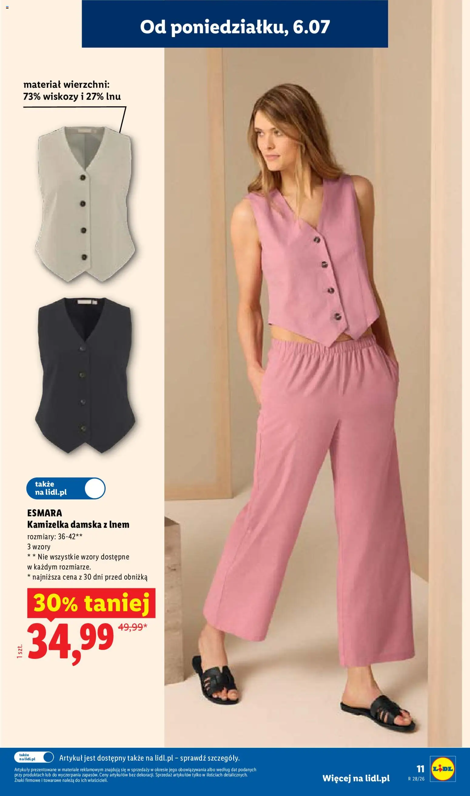 Lidl Katalog od 06.07.2026 | Strona: 13 | Produkty: Kamizelka