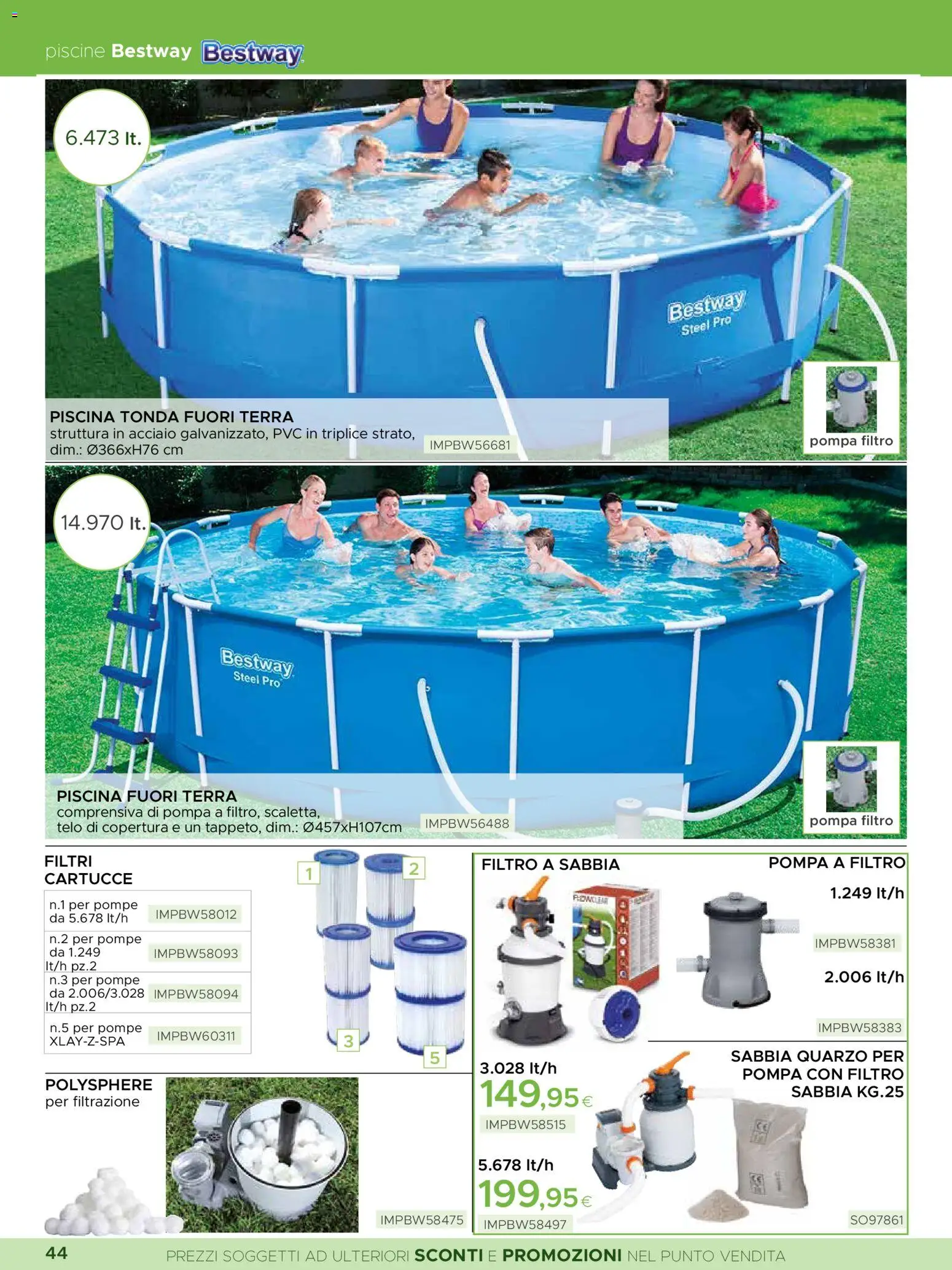 Volantino La Prealpina del 08.06.2026 | Pagina: 5 | Prodotti: Piscina, Terra