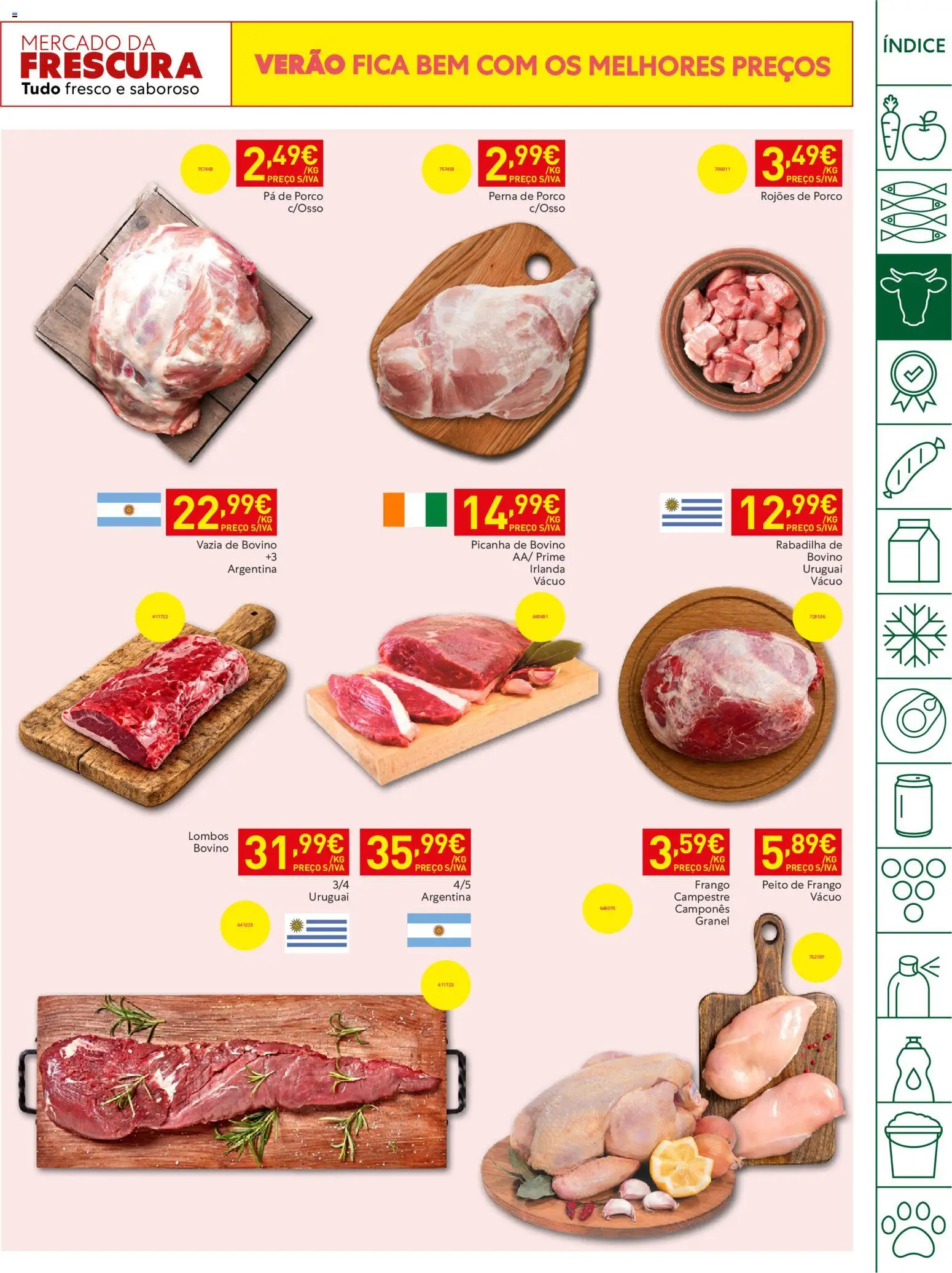 Recheio folheto │ válido de 09.06.2026 | Página: 5 | Produtos: Peito de frango, Frango, Pá