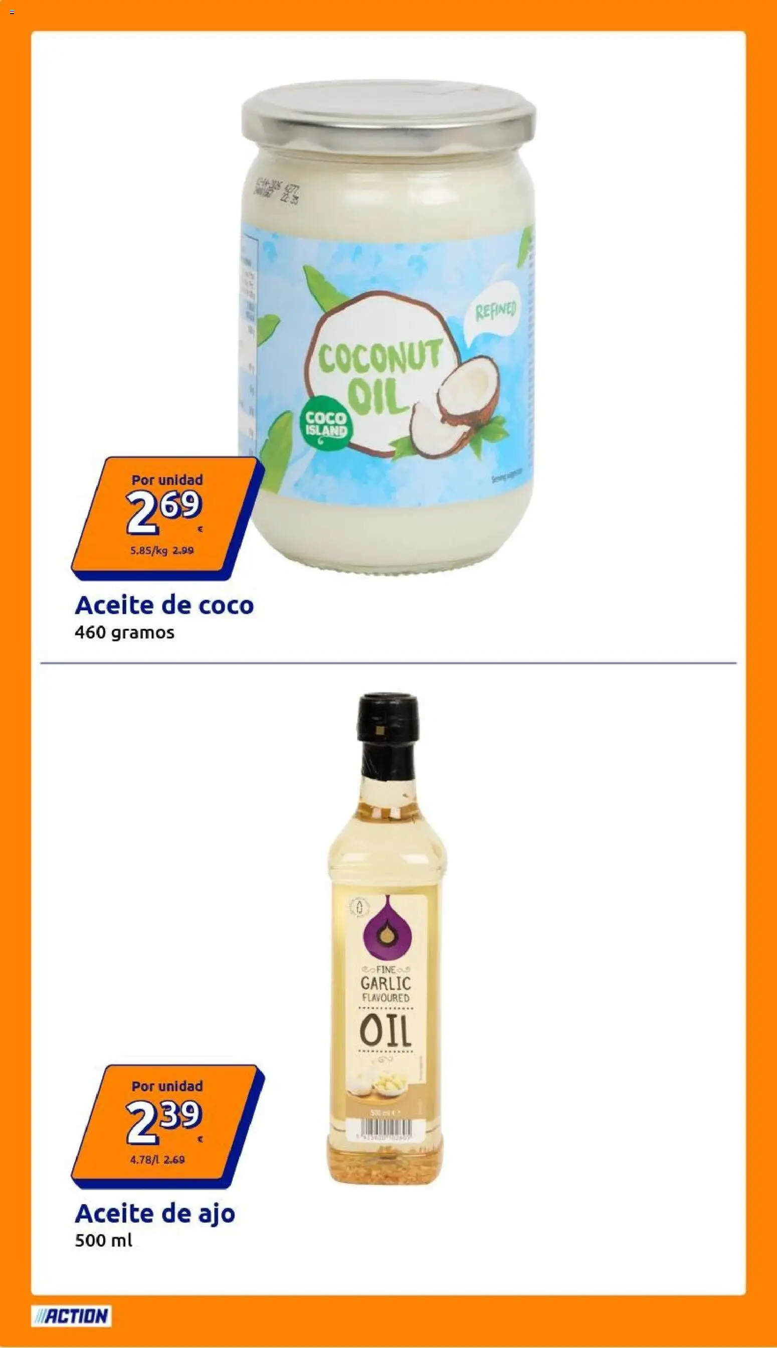 Action folleto │ válido desde el 26/08/2026 | Página: 12 | Productos: Ajo, Aceite, Coco, Aceite de coco