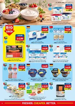 Preview of VIVA offers valid from 8 Oct, 2026 | Page: 8 | Products: Milk, Butter, Hot dogs, Sauce