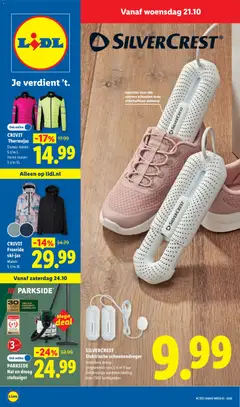 Lidl folder - Non food - Voorbeeld van een folder van Lidl, geldig van 21-10-2026