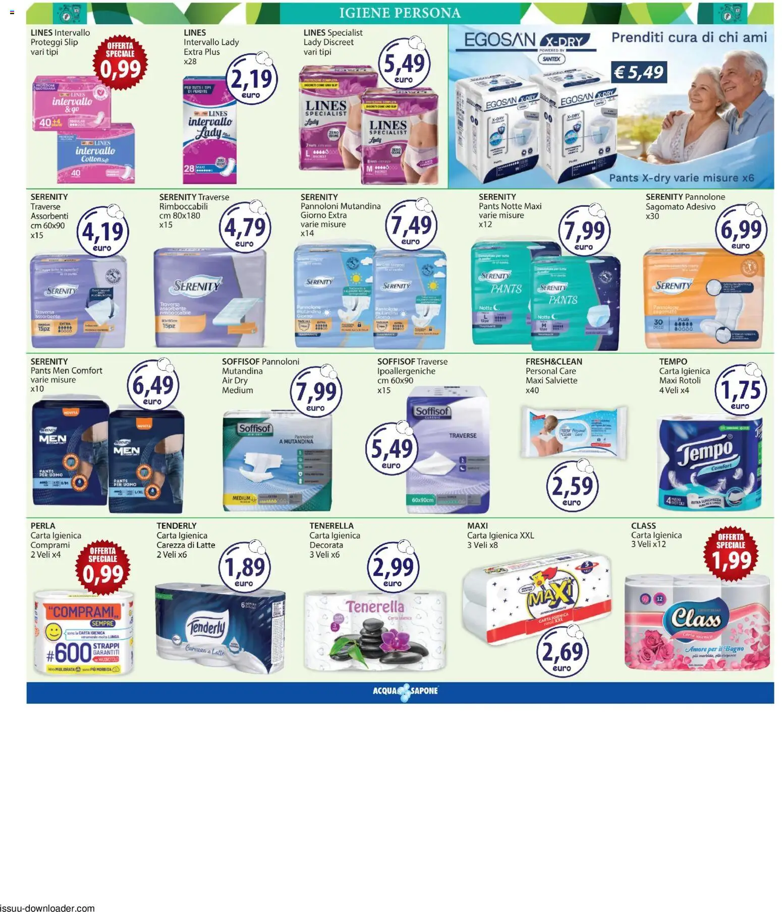 Volantino Acqua e Sapone del 25.06.2026 | Pagina: 12