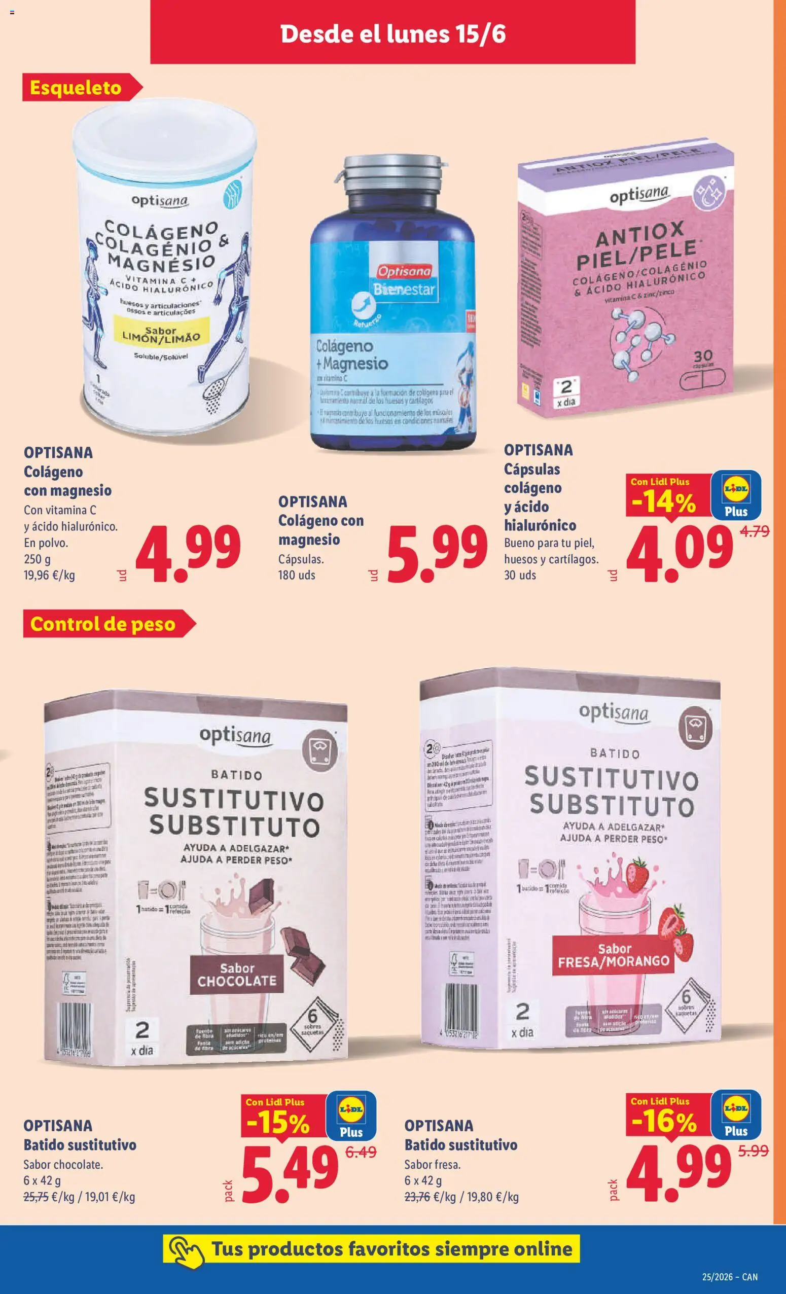 Lidl folleto de bazar Canarias │ válido desde el 15.06.2026 | Página: 17 | Productos: Chocolate, Peso