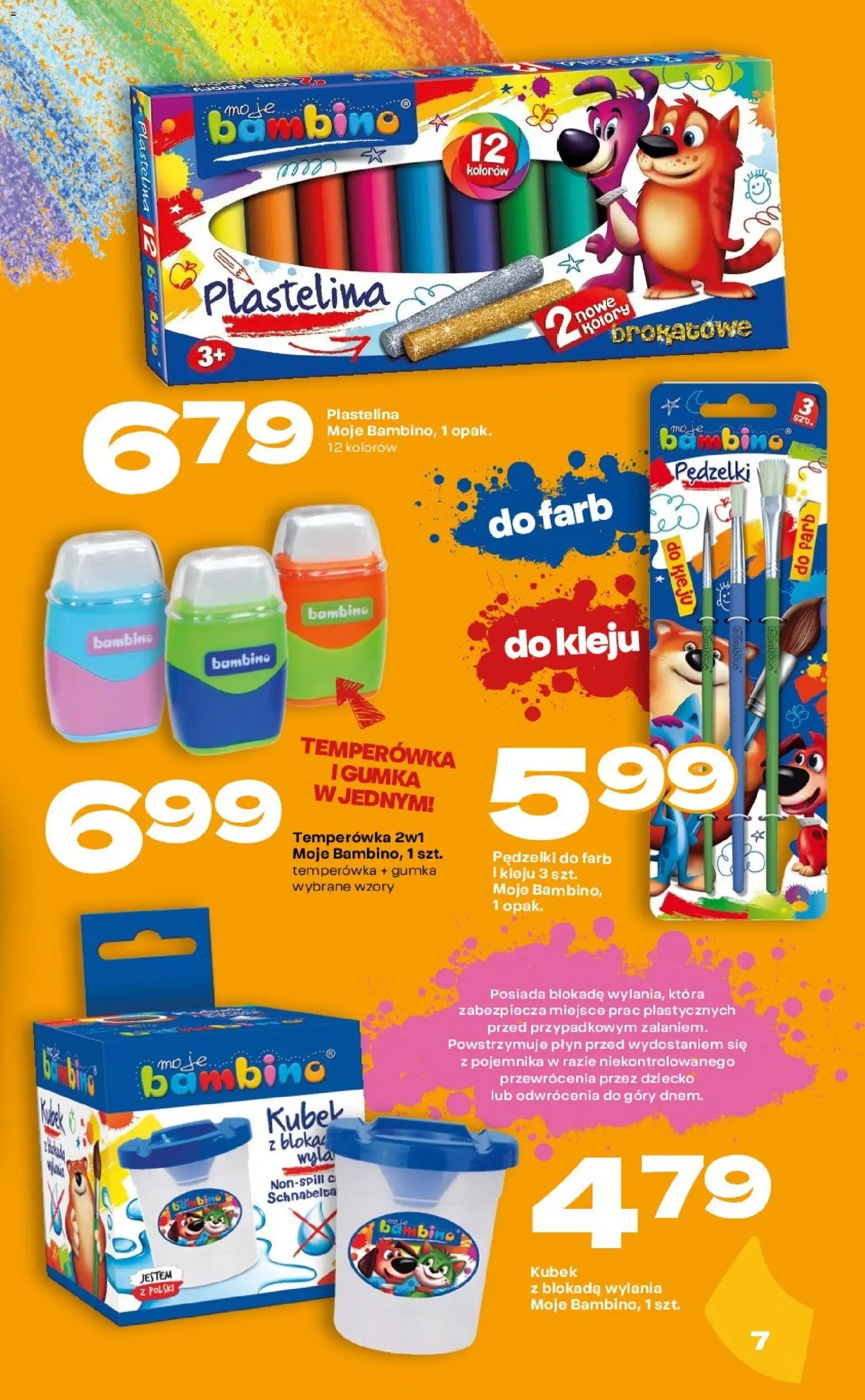 Twój Market gazetka - Katalog szkolny od 20.07.2026 | Strona: 7 | Produkty: Temperówka