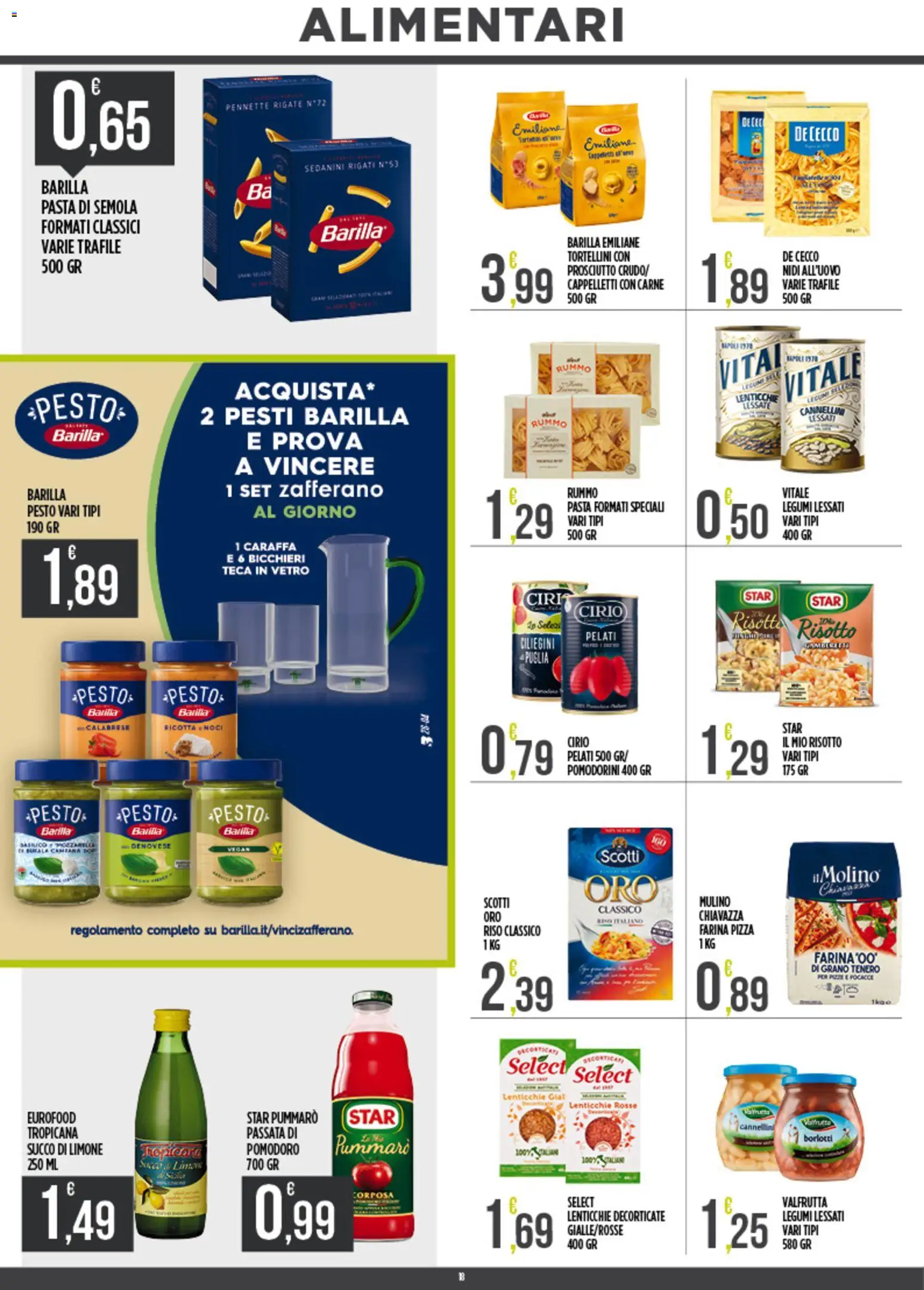 Volantino Euroesse del 20.04.2026 | Pagina: 18 | Prodotti: Succo, Pomodoro, Noci, Ricotta