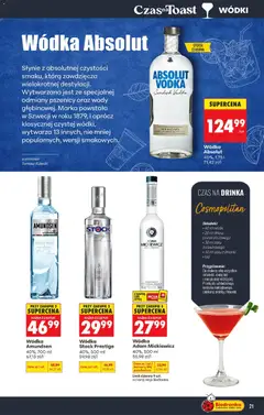 Pogląd oferty "Wódka Absolut, Wódka Absolut Swedish Vodka 40% ALC/VOL" - ważna od 21.09.2026 | Strona: 23
