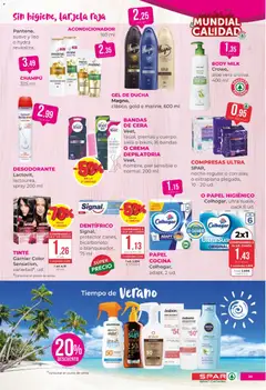 Vista previa Spar folleto válido desde el 12.06.2026 | Página: 20 | Productos: Tinte, Papel higienico, Crema, Cocina