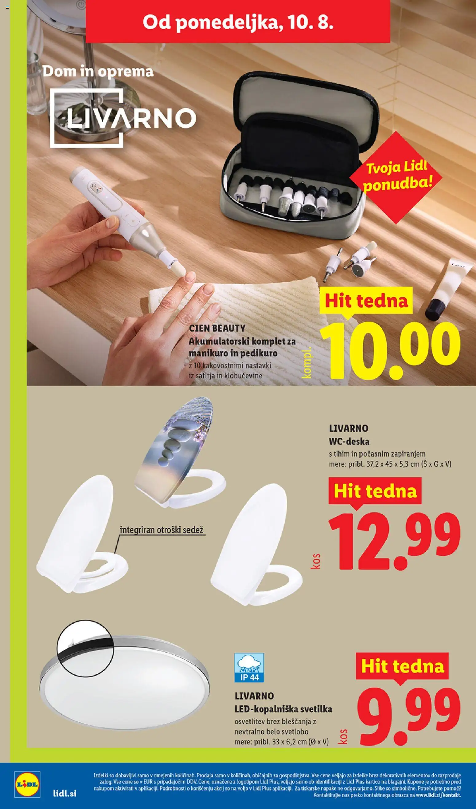 Novi Lidl katalog ponudbe – veljaven od 06.08.2026 | Stran: 56 | Izdelki: Svetilka
