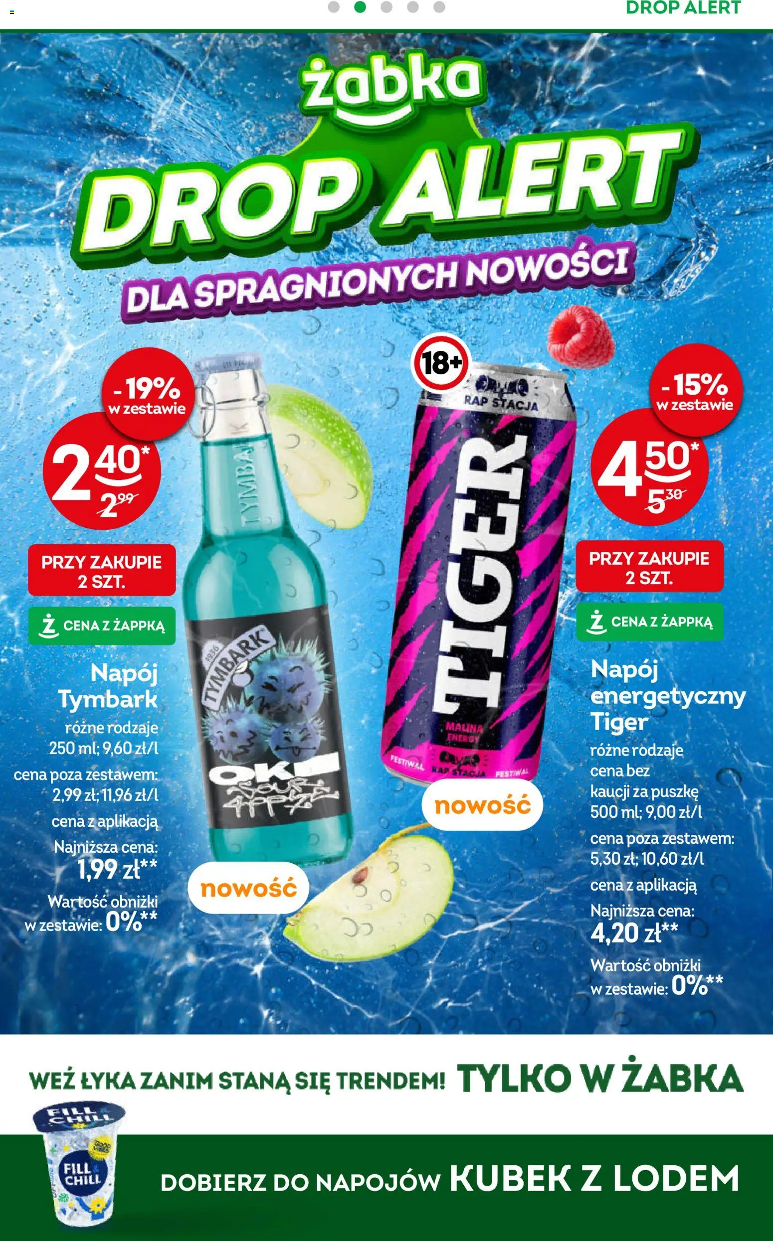 Żabka gazetka od 17.06.2026 | Strona: 6 | Produkty: Chili, Malina