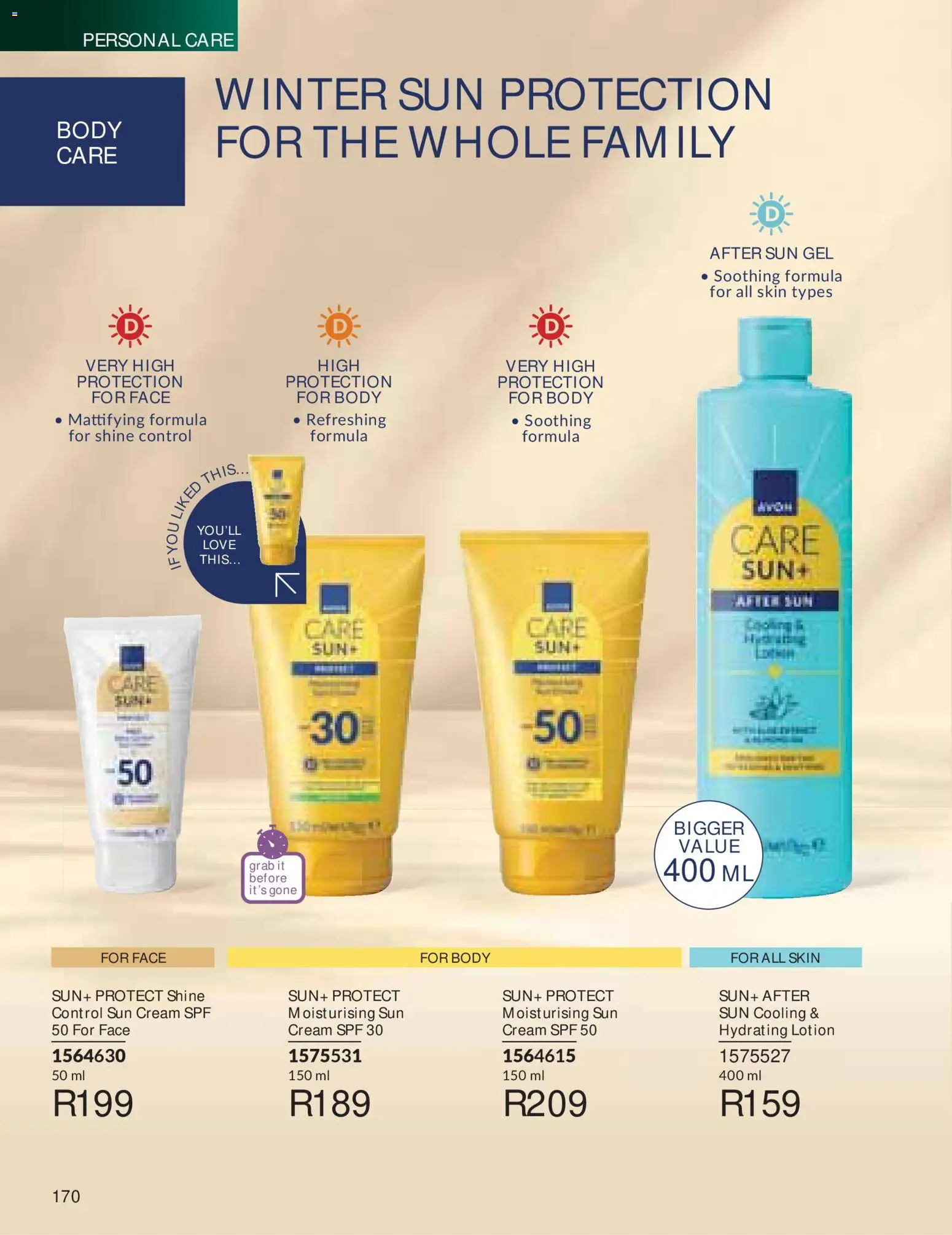New Avon catalogue – valid from 01/07/2026 | Page: 182 | Products: Cream, Lotion