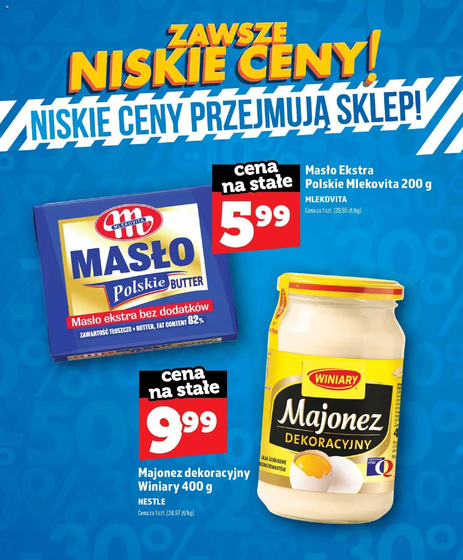 Topaz gazetka - Zawsze Niskie Ceny od 01.07.2026 | Strona: 9 | Produkty: Masło Polskie, Masło, Majonez, Jaja