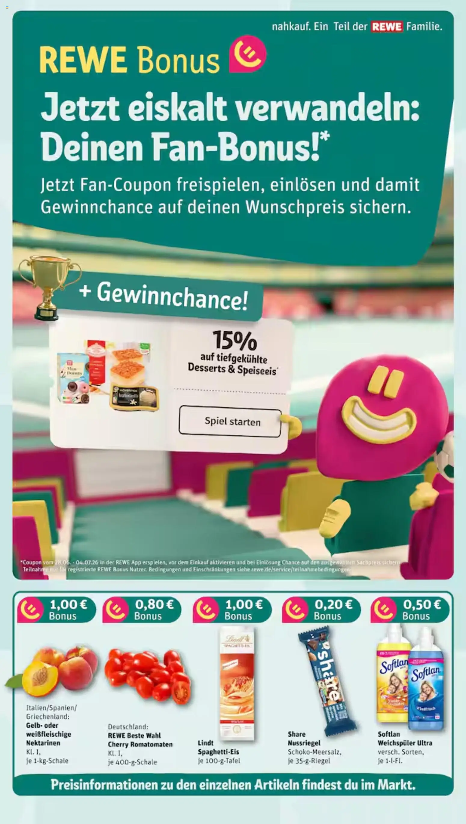 Nahkauf Prospekt | 29.06.2026 | Wie erhält man einen begrenzten Rabatt? | Deutschland