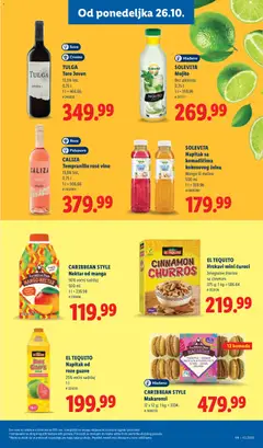 Lidl katalog - pregled Lidl kataloga - važi od 22.10.2026 | Strana: 97 | Proizvode: Macarons, Mango, Rose vino, Vino