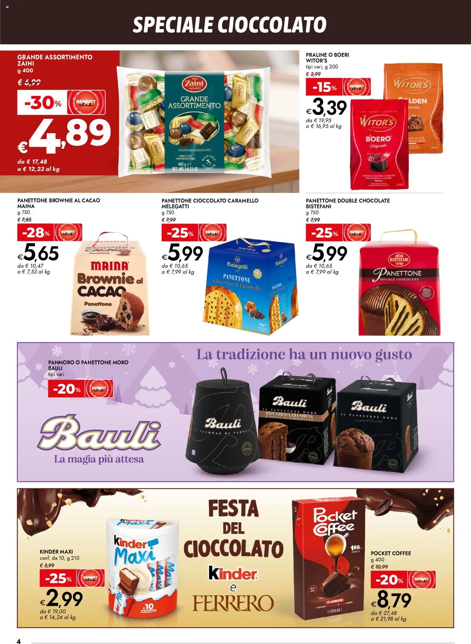 Volantino bennet del 29/10/2026 | Pagina: 4