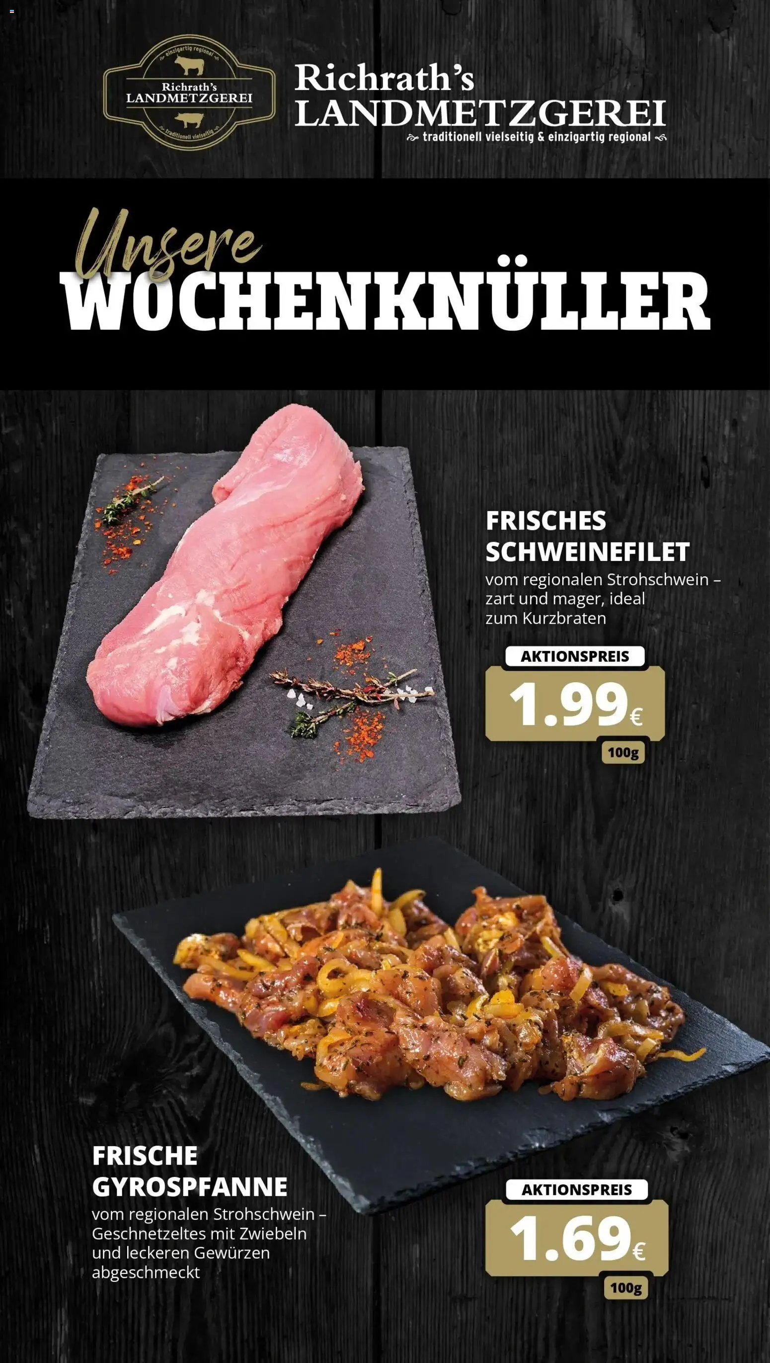 REWE Prospekt ab 07.09.2026 zum Blättern » Angebote | Seite: 14 | Produkte: Schweinefilet, Zwiebeln