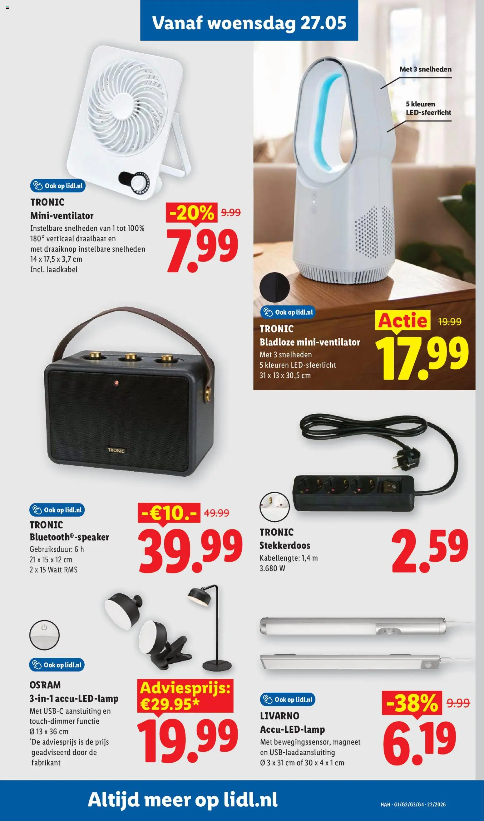 {H1} | Pagina: 12 | Producten: Speaker, Lamp, Bluetooth