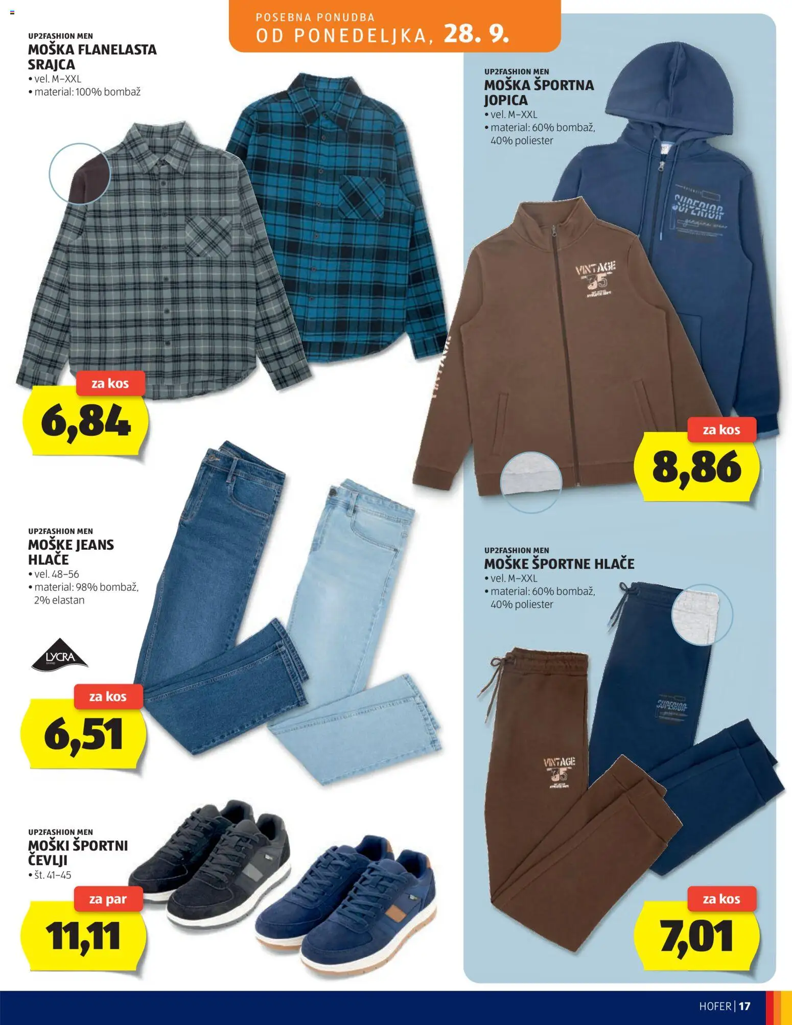 Novi Hofer katalog ponudbe – veljaven od 23.09.2026 | Stran: 17