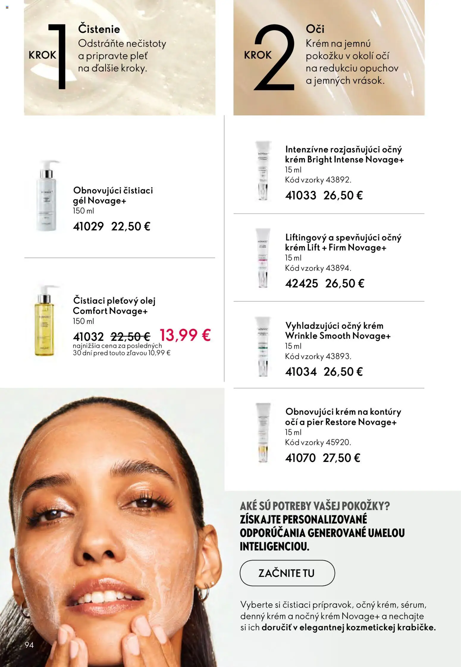 Nové Oriflame akcie – leták je platný od 27.05.2026 | Strana: 94 | Produkty: Olej, Krém