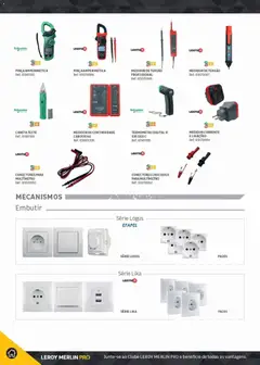 Pré-visualização Leroy Merlin Catálogo Pro válido de 09/06/2026 | Página: 60 | Produtos: Termómetro, Pinça