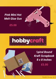 Preview of Hobbycraft - Offers valid from 02/07/2026 | Page: 4 | Products: Scrapbook