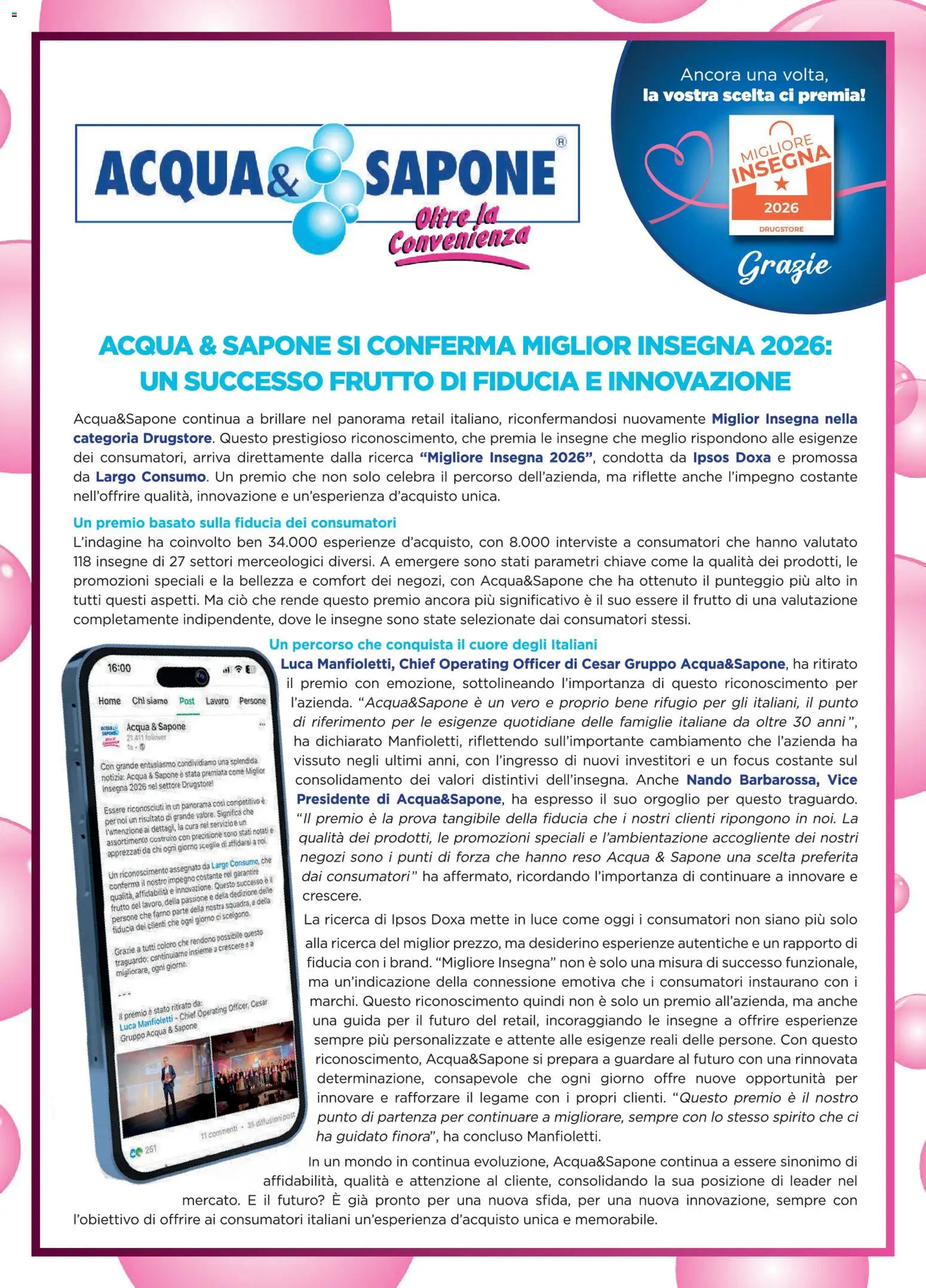 Volantino Acqua e Sapone del 26.04.2026 | Pagina: 2 | Prodotti: Sapone, Acqua
