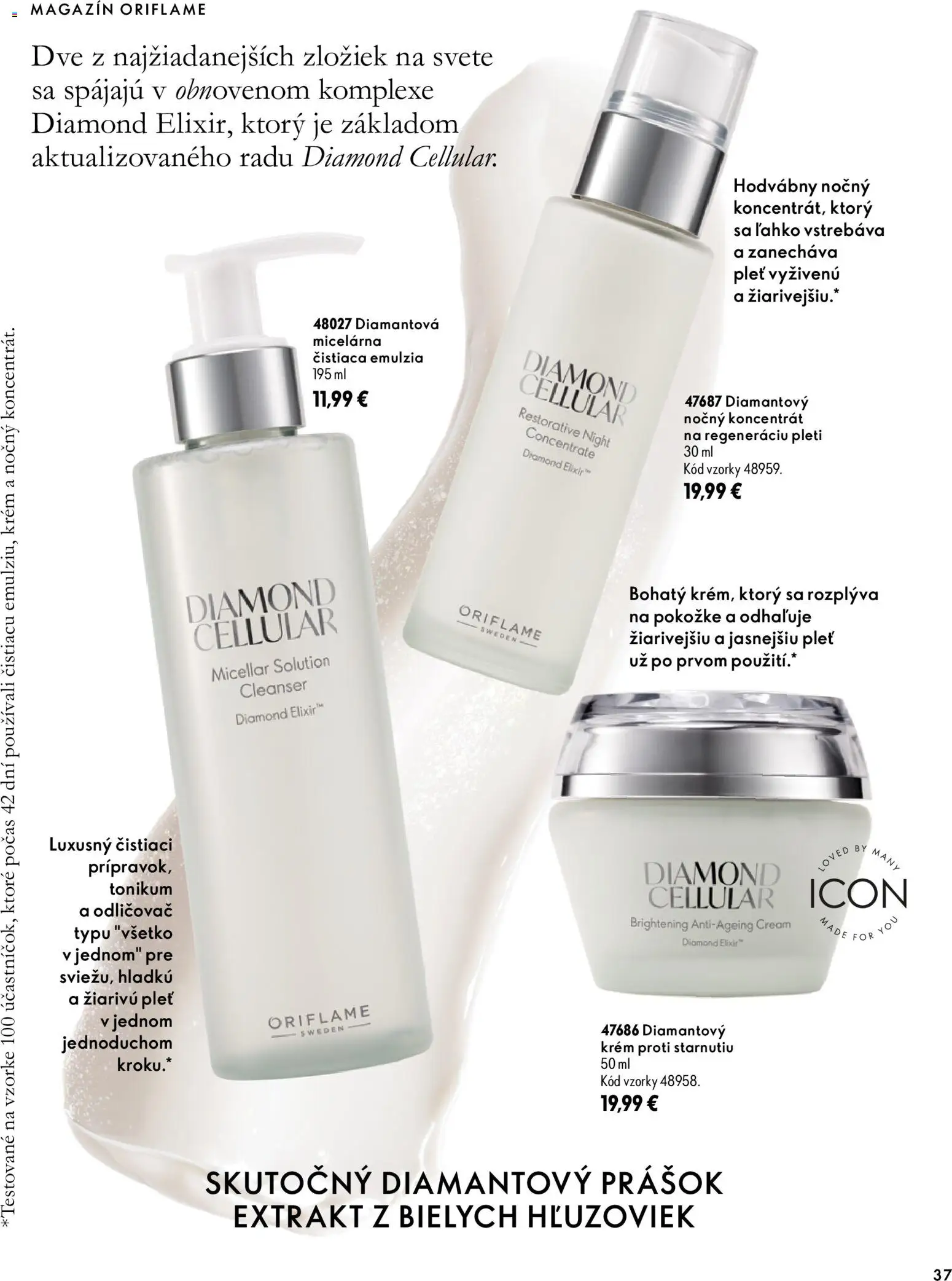 Nové Oriflame akcie – leták je platný od 30.09.2026 | Strana: 37 | Produkty: Svetlo, Toaletná voda, Voda