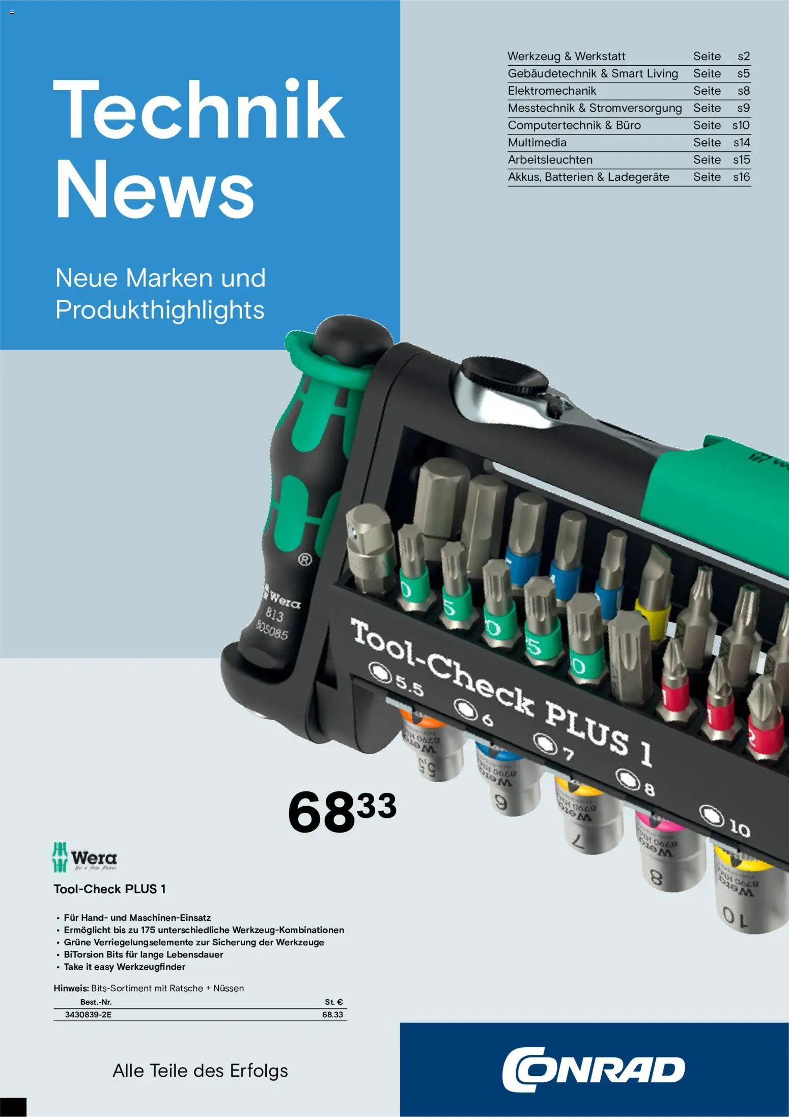 Conrad - Technik News gültig ab 01.06.2026 | Seite: 1