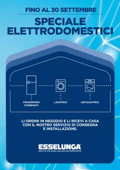 Anteprima del volantino Esselunga S volantino Elettrodomestici valido a partire dal 01/09/2026