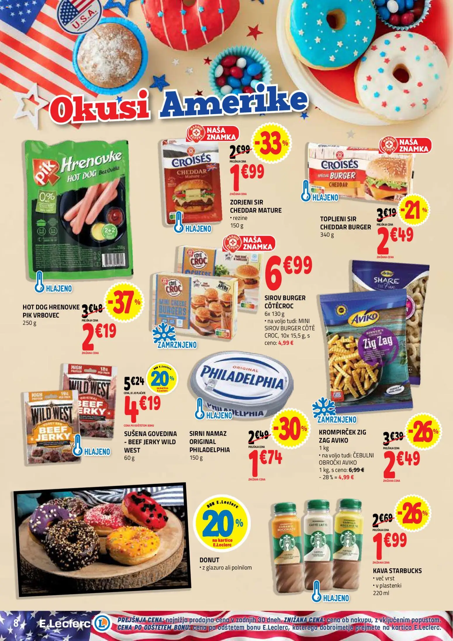 Novi E.leclerc katalog ponudbe – veljaven od 24.06.2026 | Stran: 8