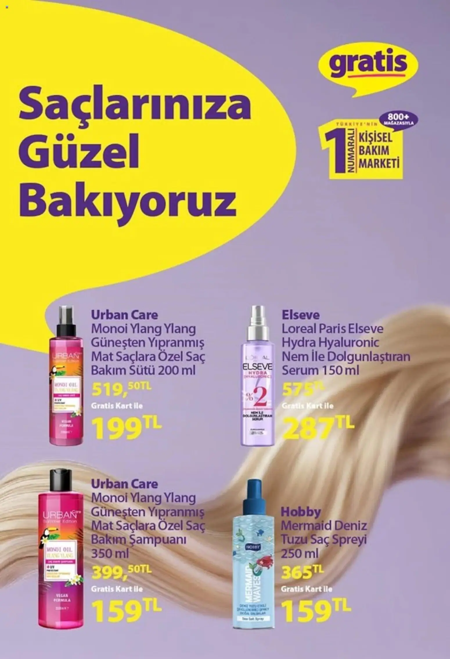 Gratis Katalog - 03 Ağustos 2026 tarihinden itibaren geçerlidir | Sayfa: 5 | Ürünler: Saç spreyi