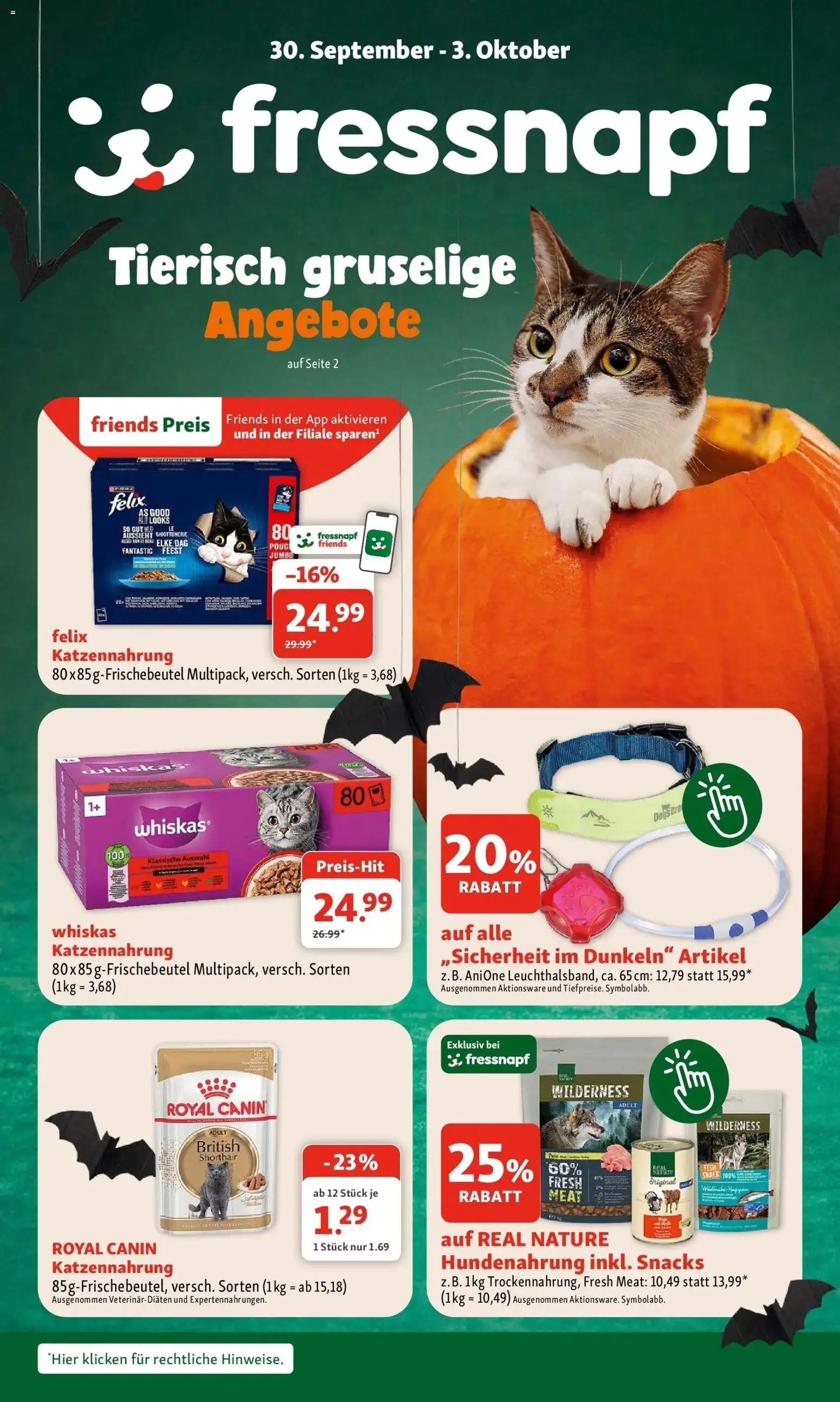 Fressnapf Angebote von 30.09.2026 - Aktuelle Angebote | Seite: 1