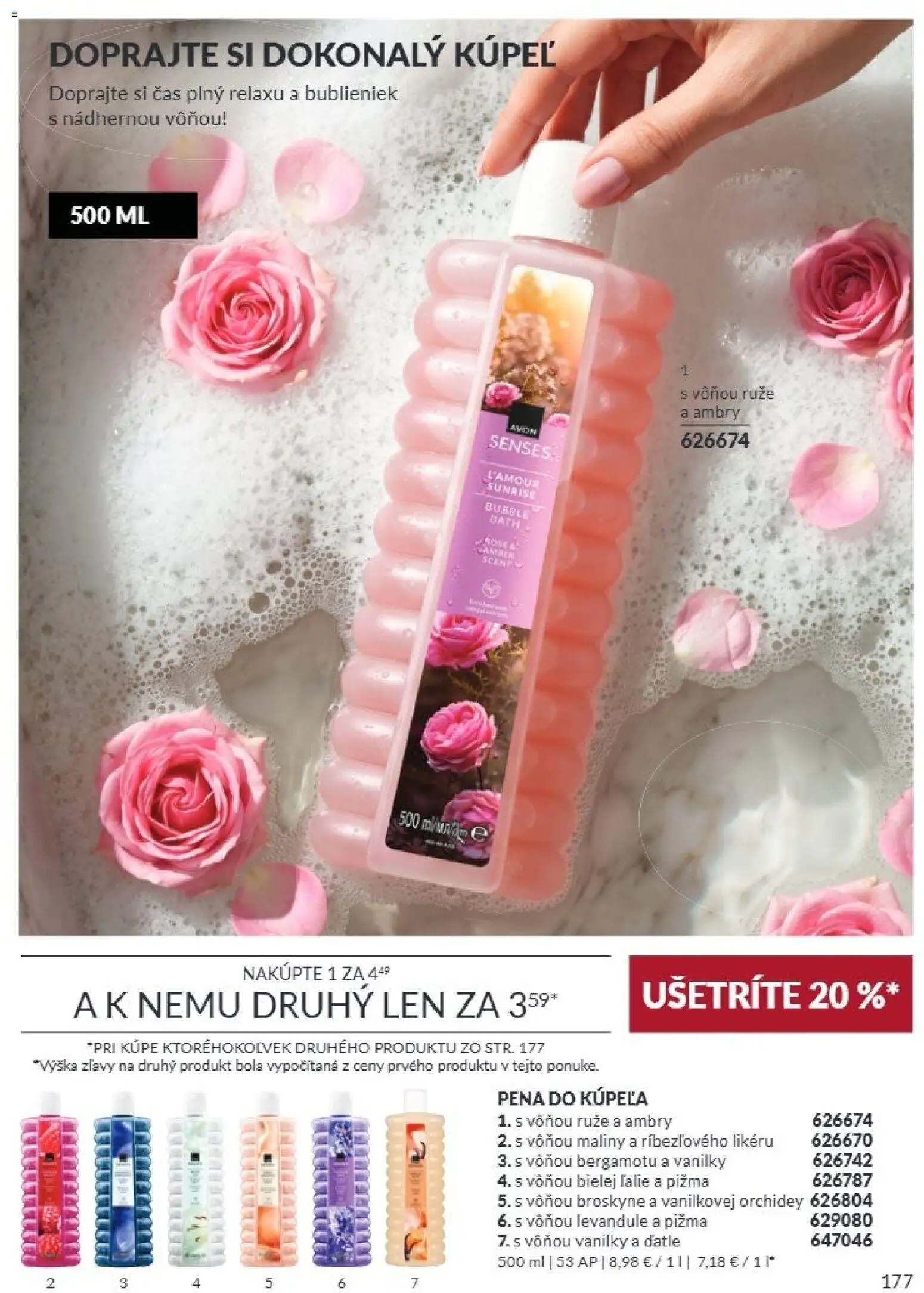 Nové Avon akcie – leták je platný od 01.09.2026 | Strana: 177