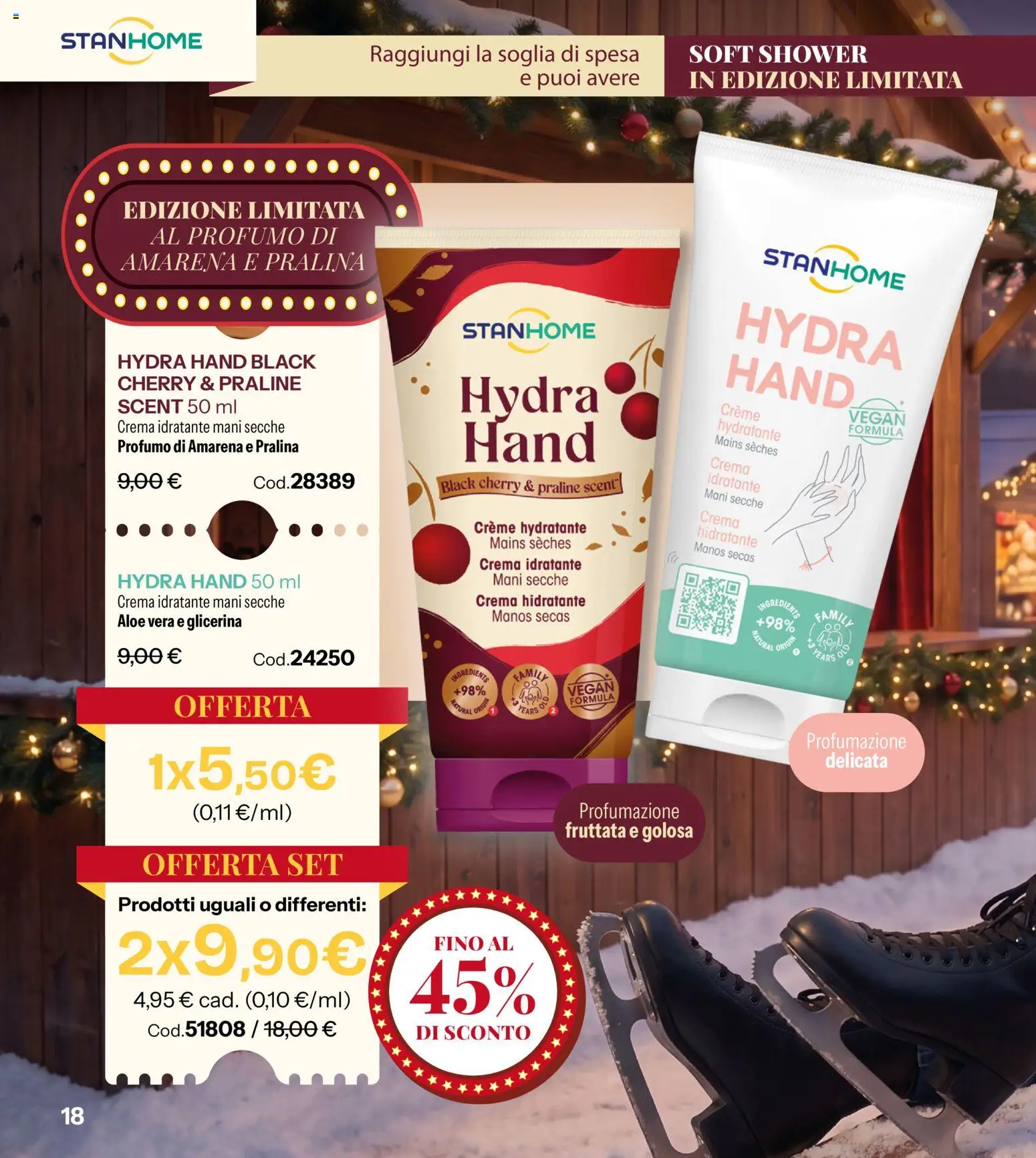 Volantino Stanhome del 27/10/2026 | Pagina: 18 | Prodotti: Vegan, Crema, Amarena, Aloe vera