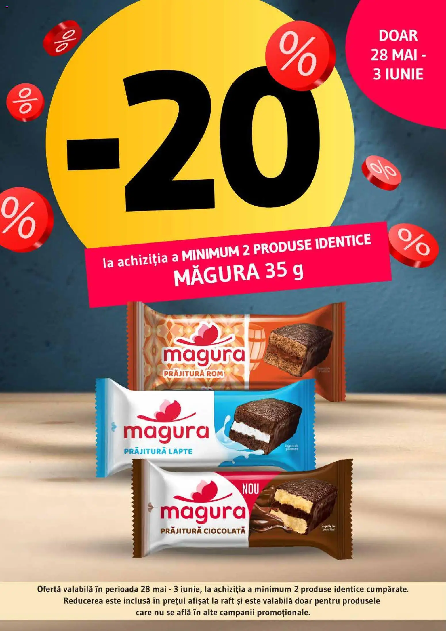 Noul catalog Supeco – valabil de la 14.05.2026 | Pagină: 8 | Produse: Raft, Prăjitură, Ciocolată, Rom
