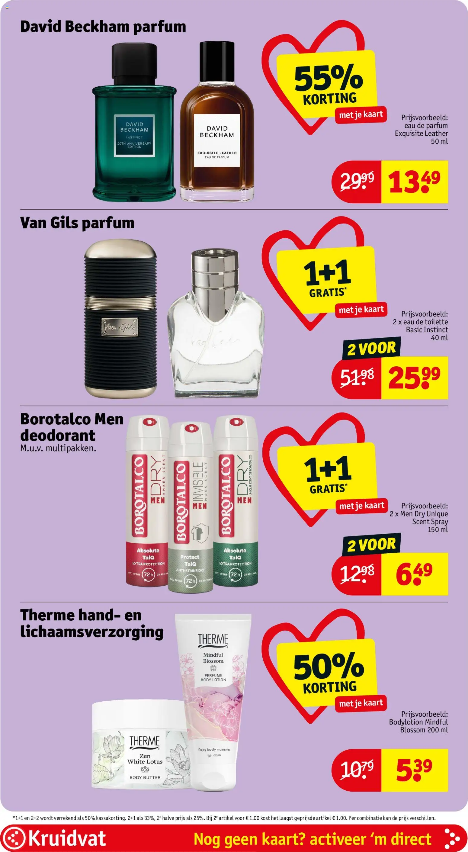 {H1} | Pagina: 6 | Producten: Bodylotion, Eau de toilette, Kaart, Deodorant